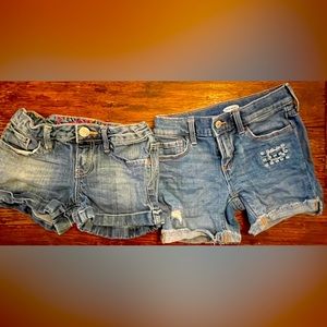 Girls Gap/Old Navy jeans shorts